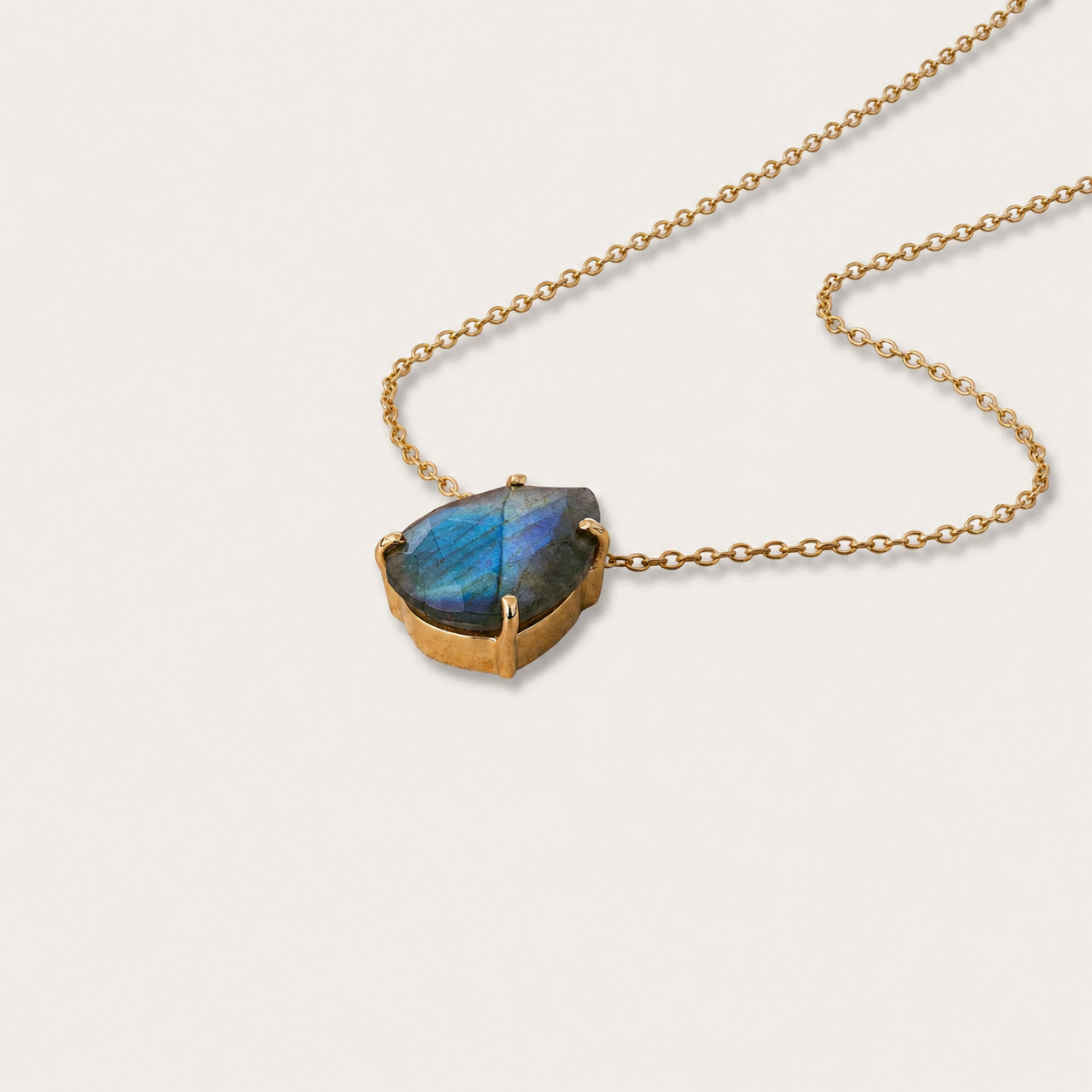 Tears of Aphrodite Necklace with Labradorite